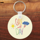 ゲイ終日 キーホルダー (正面)