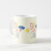 ゲイ終日 コーヒーマグカップ (正面左)