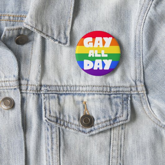 ゲイ終日LGBT 缶バッジ (インサイチュ)