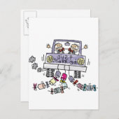 ゲイ結婚たった今結婚しました 案内ポストカード (正面/裏面)