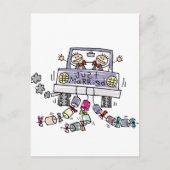 ゲイ結婚たった今結婚しました 案内ポストカード (正面)