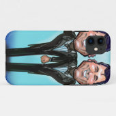 ゲイ結婚のケーキ人形 Case-Mate iPhoneケース (裏面(横))