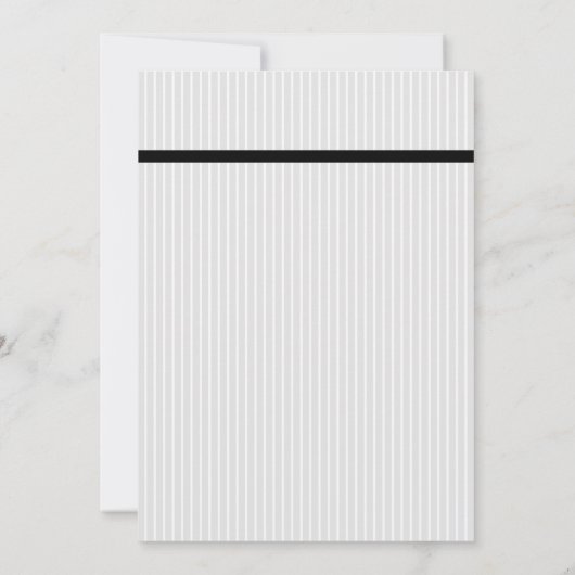 ゲイ結婚のダブルボウタイクラシックズ結婚ス 招待状 (裏面)