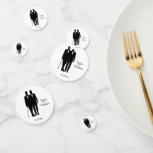 ゲイ結婚の氏名・日付付きグルームズ