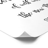 ゲイ結婚の気泡徴候 |書シンプル道 ポスター (角)