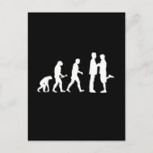 ゲイ結婚の進化 – ポストカード (正面)