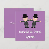 ゲイ結婚の (正面/裏面)