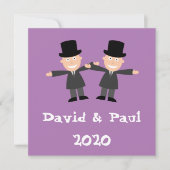 ゲイ結婚の (正面)