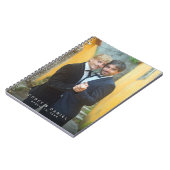 ゲイ結婚の2つのトイレ記念写真 ノートブック (左側)