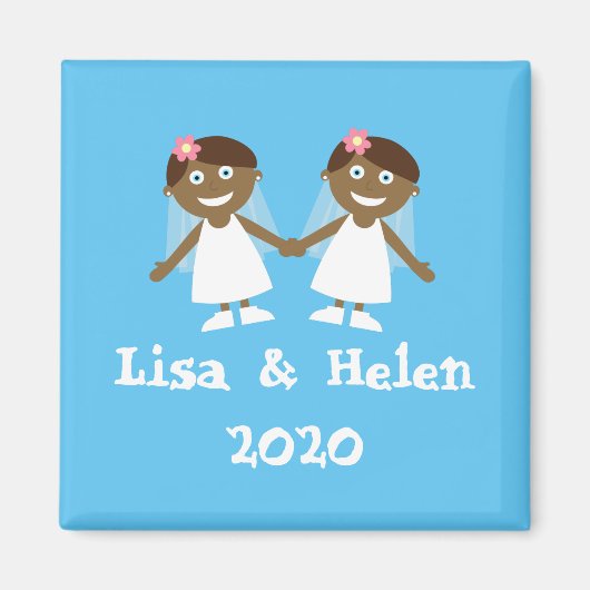 ゲイ結婚の マグネット (正面)