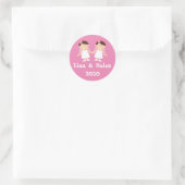 ゲイ結婚の ラウンドシール (バッグ)