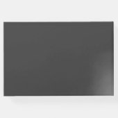 ゲイ結婚ズスルリーシルバーゲストブック ゲストブック (裏面)