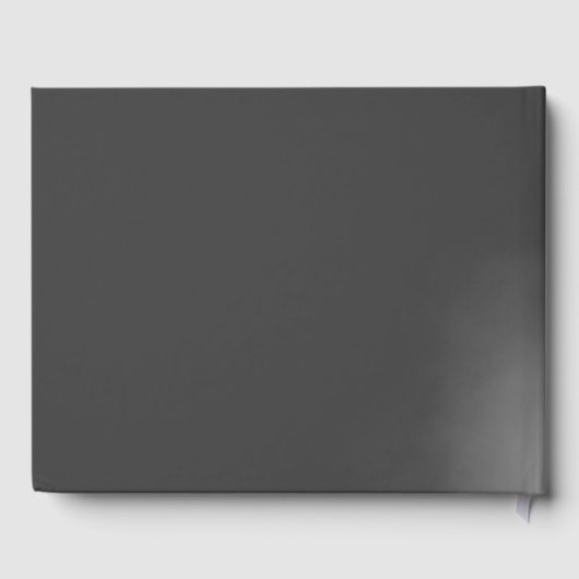 ゲイ結婚ズスルリーシルバーゲストブック ゲストブック (裏面)