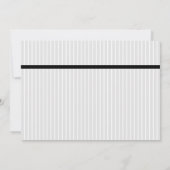 ゲイ結婚ズダブルボウタイクラシックズ 招待状 (裏面)