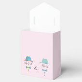 ゲイ結婚式の引き出物バッグ フェイバーボックス (オープン)