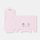 ゲイ結婚式の引き出物バッグ フェイバーボックス (折り畳みなし)