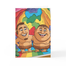 ゲイ結婚式招待状2が1になる