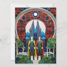 ゲイ結婚式招待状