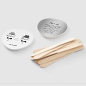 ゲイ結婚式 プログラム ハンドファン (組立なし)