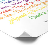 ゲイ結婚裁判所の判決 ポスター (角)