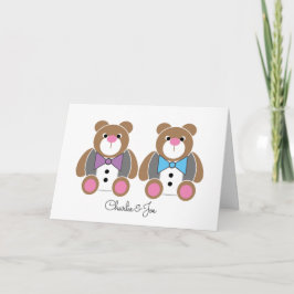 ゲイ結婚記念日おめでとう カード