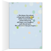 ゲイ結婚、アパッチ賛美、青(ドット付き) (内側 (右))