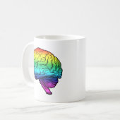 ゲイ脳 -.png コーヒーマグカップ (正面左)