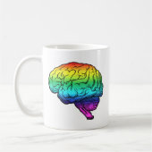 ゲイ脳 -.png コーヒーマグカップ (左)