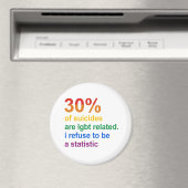 ゲイ自殺 – 私は統計になることを拒否 マグネット (インサイチュ (食洗機))