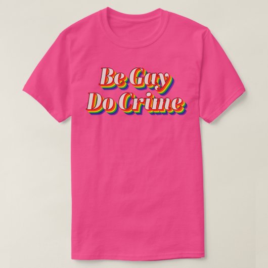 ゲイ行為をする Tシャツ (デザイン正面)