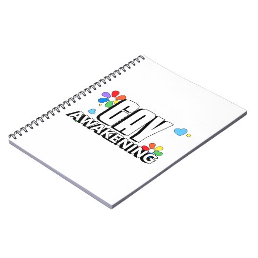 ゲイ覚醒 ノートブック (左側)