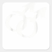 ゲイ記号 スクエアシール (正面)