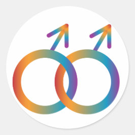 ゲイ記号 ラウンドシール