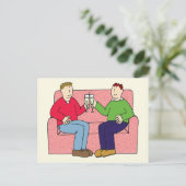 ゲイ記念日 ポストカード (スタンド正面)