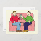 ゲイ記念日 ポストカード (正面/裏面)