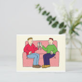 ゲイ記念日 ポストカード (スタンド正面)