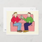 ゲイ記念日 ポストカード (正面/裏面)