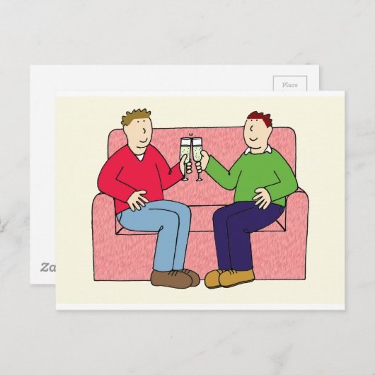 ゲイ記念日 ポストカード (正面/裏面)