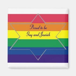 ゲイ誇りを持ったでユダヤ人である マグネット