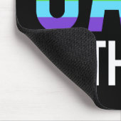 ゲイ誇りを持った作家ライタープライドLGBTQ マウスパッド (コーナー)