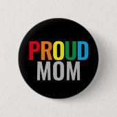 ゲイ誇りを持った母 缶バッジ (正面)