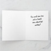 ゲイ誕生日ホモおもしろいスウィートホモ カード (内部)