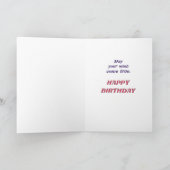 ゲイ誕生日代替バース カード (内部)