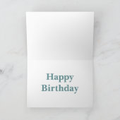 ゲイ誕生日放棄 カード (内部)