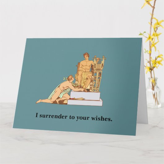 ゲイ誕生日放棄 カード (黄色い花)