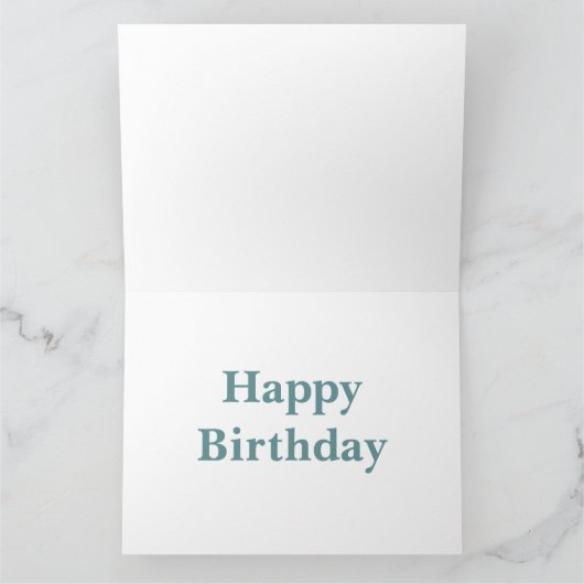 ゲイ誕生日放棄 カード (内部)