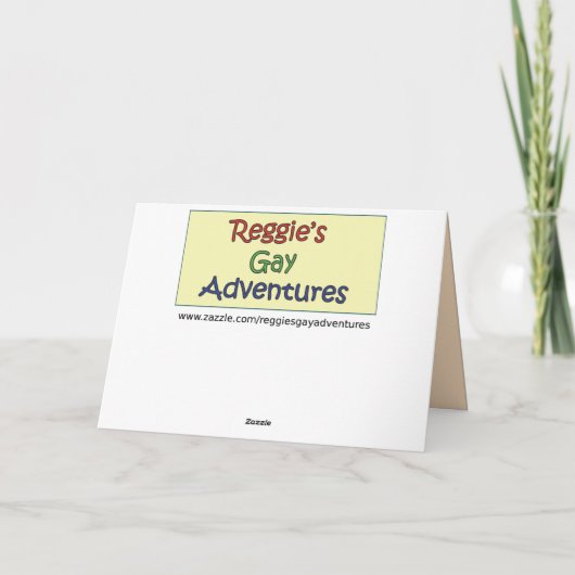 ゲイ誕生日 カード (裏面)