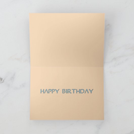 ゲイ誕生日 カード (内部)