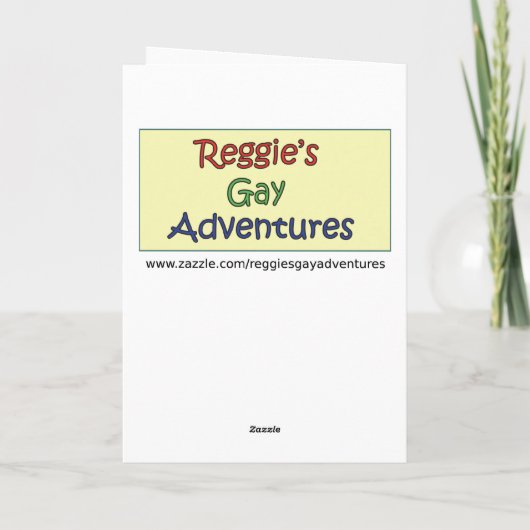 ゲイ誕生日 カード (裏面)