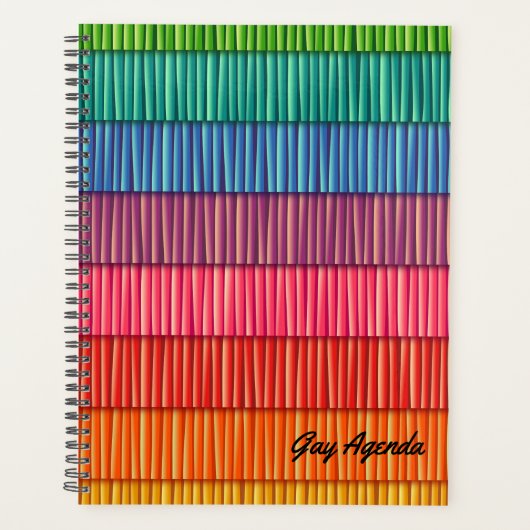 ゲイ議題 プランナー手帳 (正面)